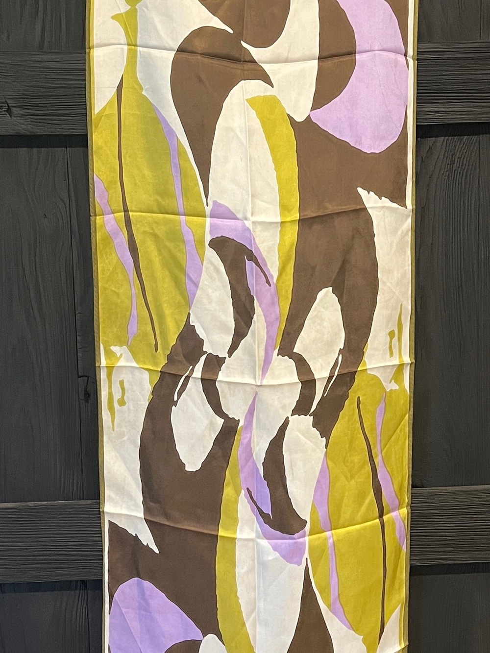 Vintage Molyneux Paris silk scarf